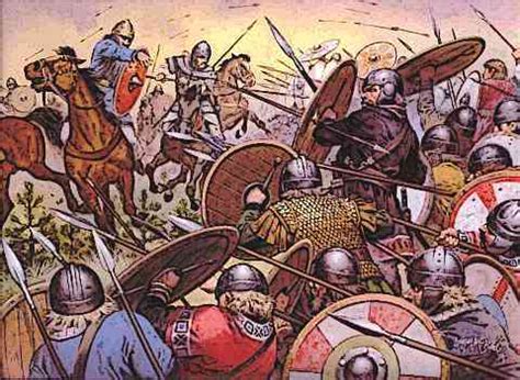 Battle of Degsastan: Anglo-Saxon Victory against Britons, Marked by Political Intrigue and Shifting Allegiances